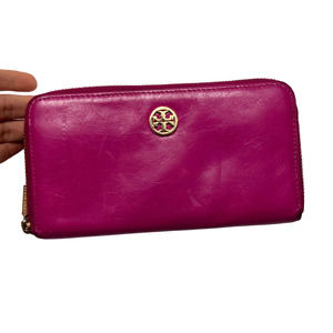 TORY BURCH Long Wallet hot pink women's